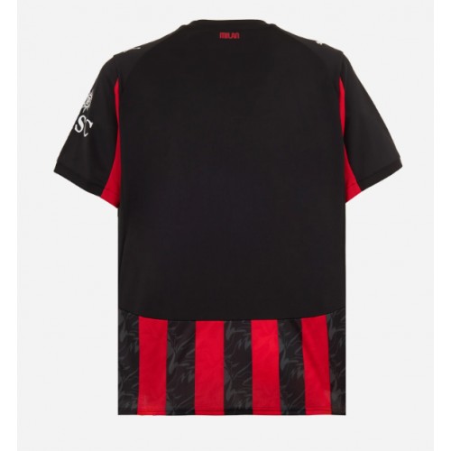 AC Milan Replika Hjemmebanetrøje 2025-26 Kortærmet AC Milan Replika Hjemmebanetrøje 2025-26 Kortærmet